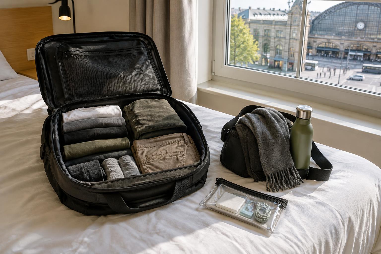 Packing Light for a Multi-City Football Trip: A Clothing Plan and Laundry Kit