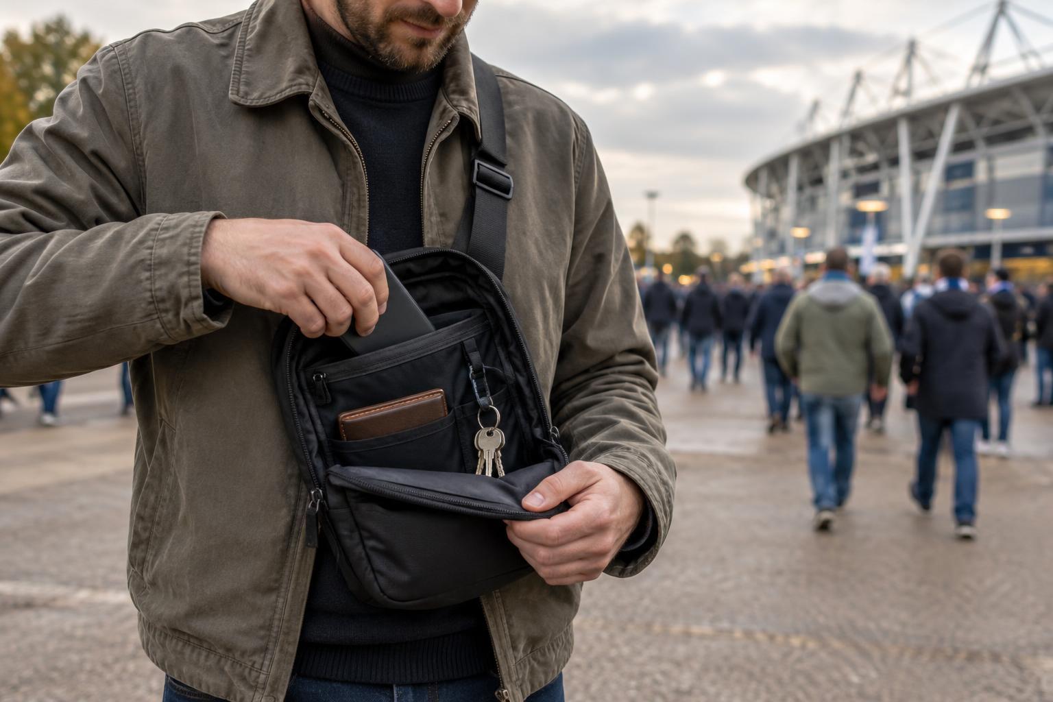How to Carry Your Phone, Wallet and Keys Safely on Matchday